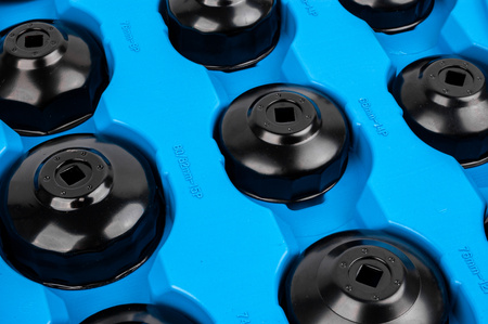 Klucze do filtrów oleju nasadowe 30 sztuk FALON-TECH