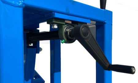 Prasa mobilna pneumatyczna hydrauliczna do sworzni mocna solidna 75T FORSAGE