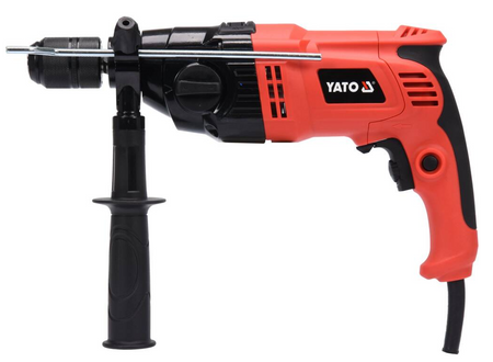 Wiertarka udarowa dwubiegowa 1050W do betonu z regulacją YT-82044 YATO