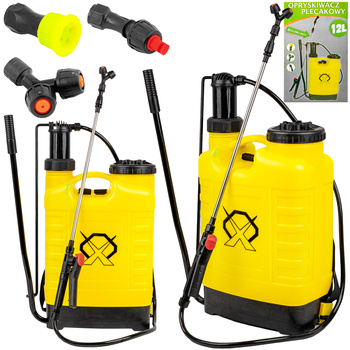 Opryskiwacz Ciśnieniowy Plecakowy Ręczny 12L MAR-POL