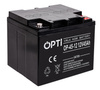 Akumulator AGM OPTI 12V 45Ah + zewnętrzny wyświetlacz LCD VOLT POLSKA