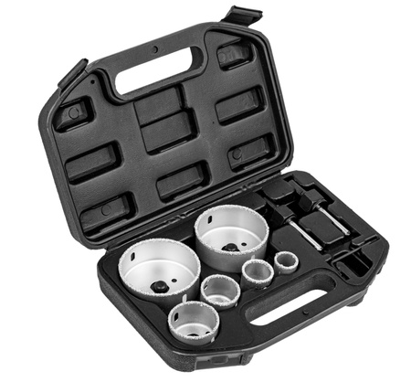 Otwornice wolframowe otwornica do glazury betonu 8 el SILVER