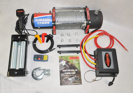 Wyciągarka elektryczna 1200 lbs FGS renegade TITANIUM WINCH