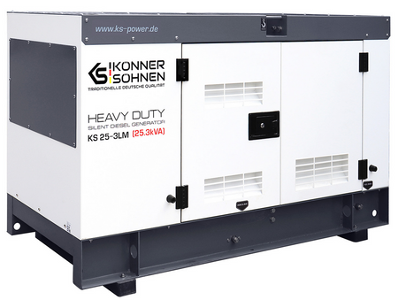Agregat generator prądu stacja diesel KS 25-3LM Könner & Söhnen KS