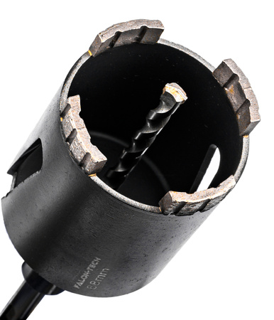 Otwornica diamentowa 68mm 4-segmentowa + adapter SDS-PLUS FALON-TECH