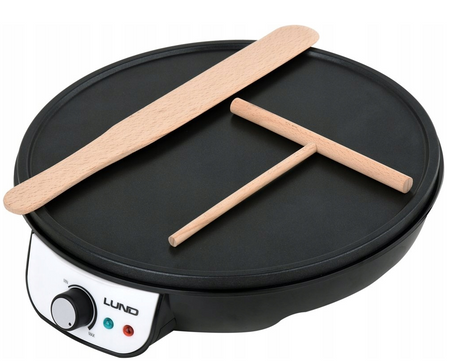 Naleśnikarka patelnia elektryczna do naleśników bez tłuszczu 30cm 1000w LUND YATO
