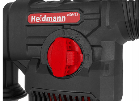 Młot udarowy młotowiertarka wiertarka sds plus walizka dłuta wiertła 2200w HEIDMANN GEKO