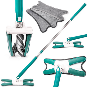 Mop płaski typ X obrotowy podłogowy wkład do mopa TRADE HOUSE