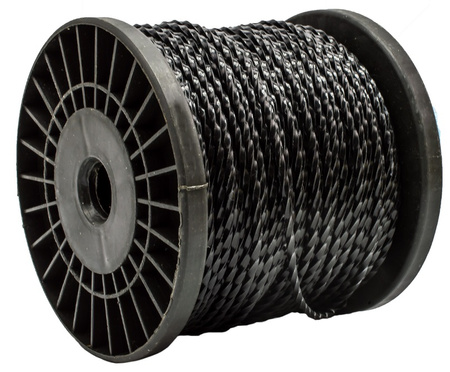 Żyłka tnąca do kosy i podkaszarki karbowana 2.4mm 100m