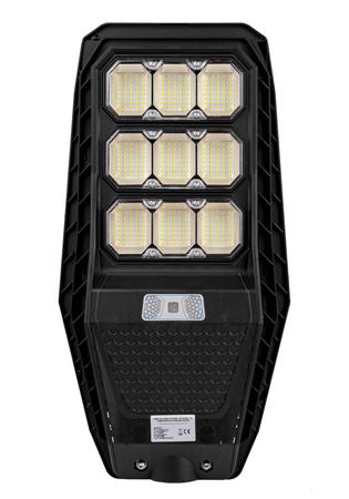 Lampa solarna uliczna PIONEER LED 120W 12000mAh VOLT POLSKA