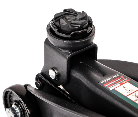 Podnośnik hydrauliczny niskoprofilowy 2T + kobyłki ROCKFORCE