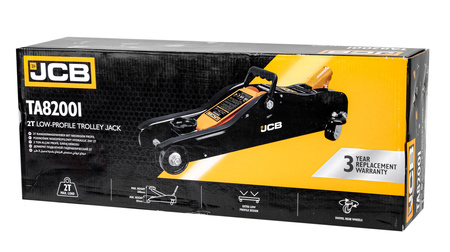 Podnośnik hydrauliczny warsztatowy 2T 85-330mm JCB