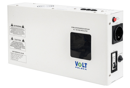 Stabilizator napięcia AVR 5000VA 5000 8% do agregatu SLIM wiszący VOLT POLSKA