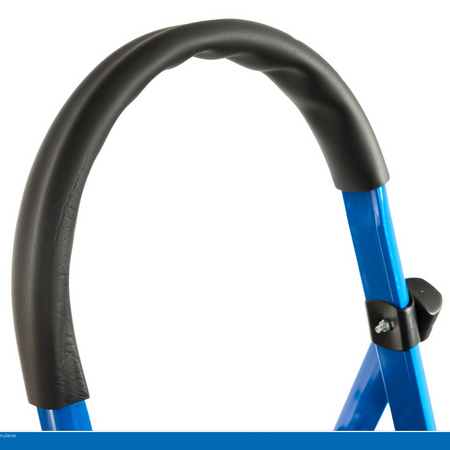 Drabina rozkładana trzystopniowa drabinka podest składana wzmacniania 117 cm GEKO