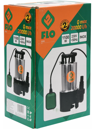 Pompa zanurzeniowa do wody brudnej INOX 1100W YATO