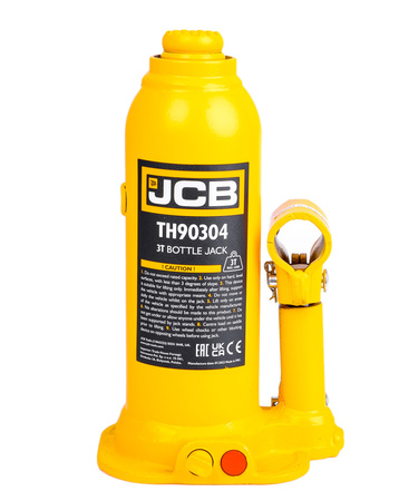 Podnośnik hydrauliczny słupkowy butelkowy maszynowy samochodowy lewarek 3T JCB