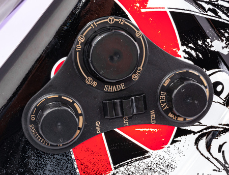 Maska spawalnicza przyłbica samościemniająca F2 QUICK GLASS MAR-POL