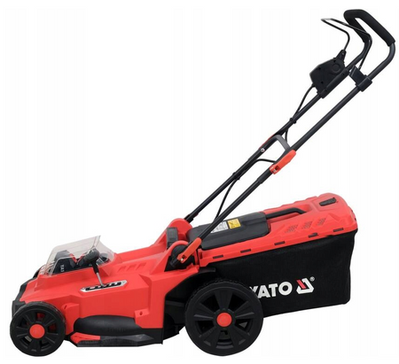 Kosiarka akumulatorowa do trawy bezszczotkowa 36V 2x4Ah system 2x18V 43cm YT-85224 YATO
