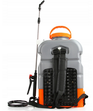 Opryskiwacz akumulatorowy ciśnieniowy plecakowy elektryczny 5 dysz 20l DEMON