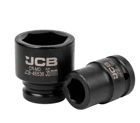 Zestaw nasadki udarowe krótkie do klucz pneumatyczny 3/4" 10el 17-46mm JCB