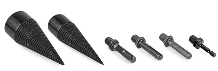 Świder do rozłupywania łupania drewna wiertło stożkowe stożek klin 32 42 mm SILVER