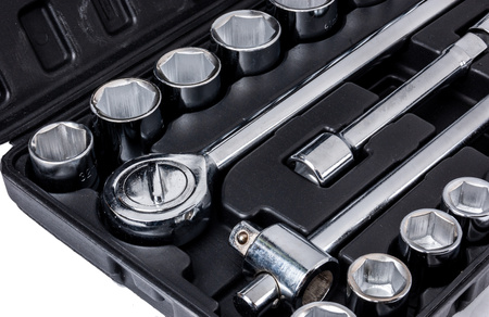 Klucze nasadowe do TIR-ów, maszyn rolniczych 3/4" 21 sztuk FALON-TECH