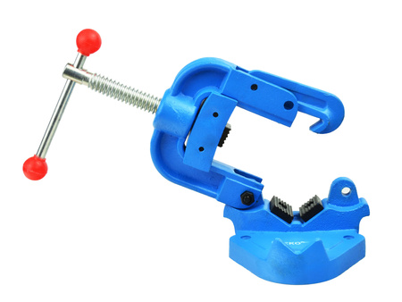 Imadło do rur hydrauliczne zaciskowe śrubowe żeliwne 2" 50 mm GEKO