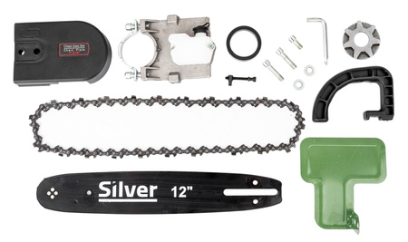 Prowadnica z uchwytem do szlifierki kątowej kątówki piły pilarka 12" SILVER