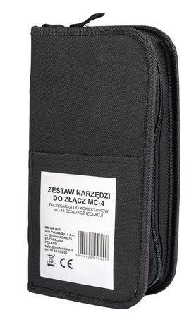 Zestaw do zarabiania wtyczek MC4 przewodów solarnych klucze zaciskarka VOLT POLSKA