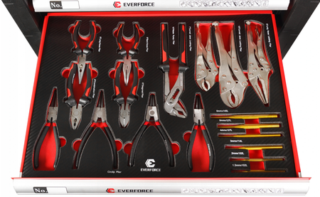 Profesjonalna Szafka Narzędziowa Wózek Warsztatowy 7 szuflad 333 el TRADE HOUSE