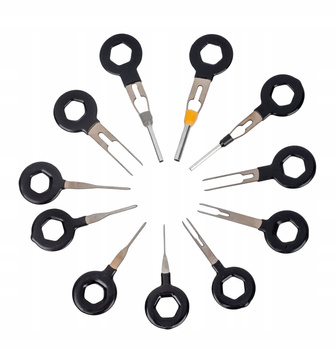 Klucze do demontażu PINów wyjmaki zestaw 11 szt. FALON-TECH