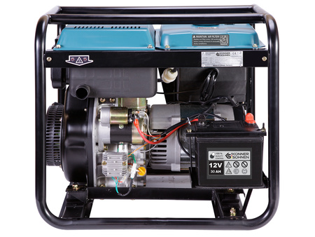 Agregat generator prądu diesel KS 8100HDE 1/3 ASTR 6500w Könner & Söhnen KS