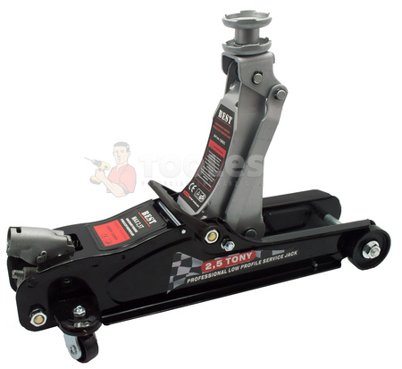 Podnośnik samochodowy żaba niskoprofilowy 2.5T +Kobyłki 3T +Guma