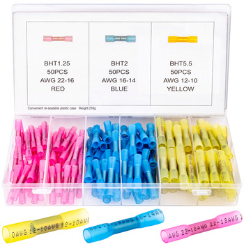 Koszulki lutownicze termokurczliwe 150 sztuk FORSAGE