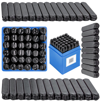 Znacznik numerator (cyfry + litery) 8 mm 36 elementów GEKO