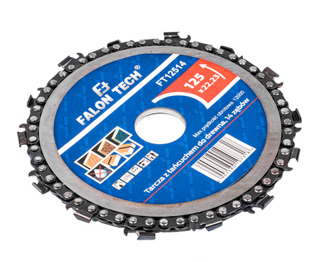 Tarcza do drewna łańcuchowa 125x22,2x14T FALON-TECH