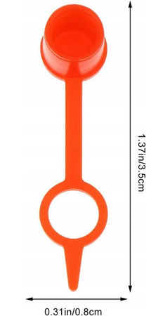 Osłonki korki zaślepki zatyczki do kalamitek kalamitki smarownicy 100 szt FALON-TECH