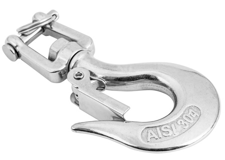 Hak obrotowy 360° z zabezpieczeniem 350kg FALON-TECH