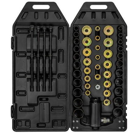 Ściągacz tulei i łożysk wahacza adaptery prasy 49el JCB