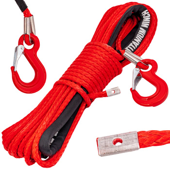 Lina syntetyczna do wyciągarki 24 m (10 mm) z włókien Dyneema Titanium Winch