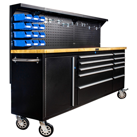 Duży Stół Wózek warsztatowy szafka narzędziowa XXL + grzejnik WIFI GRATIS