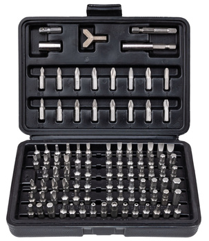 Zestaw końcówek do wiertarki wkrętarki bity 100 szt SILVER