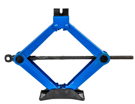 Zestaw podnośnik lewarek trapezowy klucz teleskopowy do wymiany kół + nasadki 2T FORSAGE