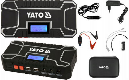 Urządzenie rozruchowe powerbank 12000 mA 12v jump starter YT-83082 YATO