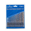 Wiertła do metalu tytanowane 1.5-6.5 mm HSS (zestaw 13szt) FALON-TECH