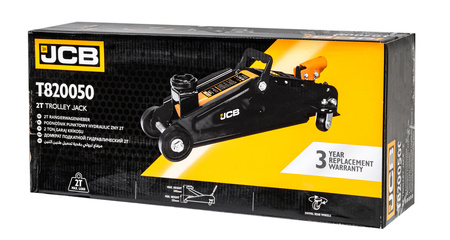 Podnośnik samochodowy żaba hydrauliczny niskoprofilowy lewarek 2 tony JCB