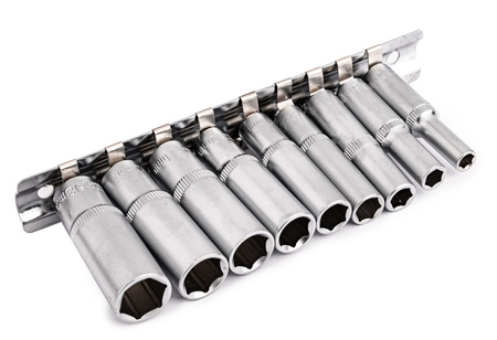 Klucze długie nasadki 5-13 mm 1/4" 9el FALON-TECH