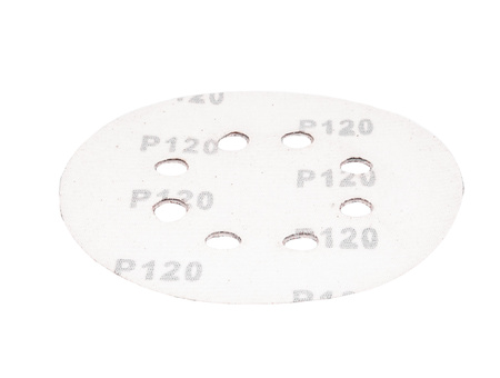 Papier ścierny na rzep krążek dysk z dziurami 125mm P120 100szt FALON-TECH