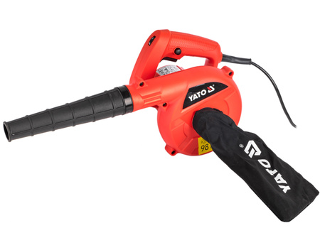 Dmuchawa elektryczna do liści 600W YATO dmuchanie / zasysanie