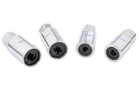 Nasadki klucze do urwanych śrub i szpilek 6-12mm 4el FALON-TECH